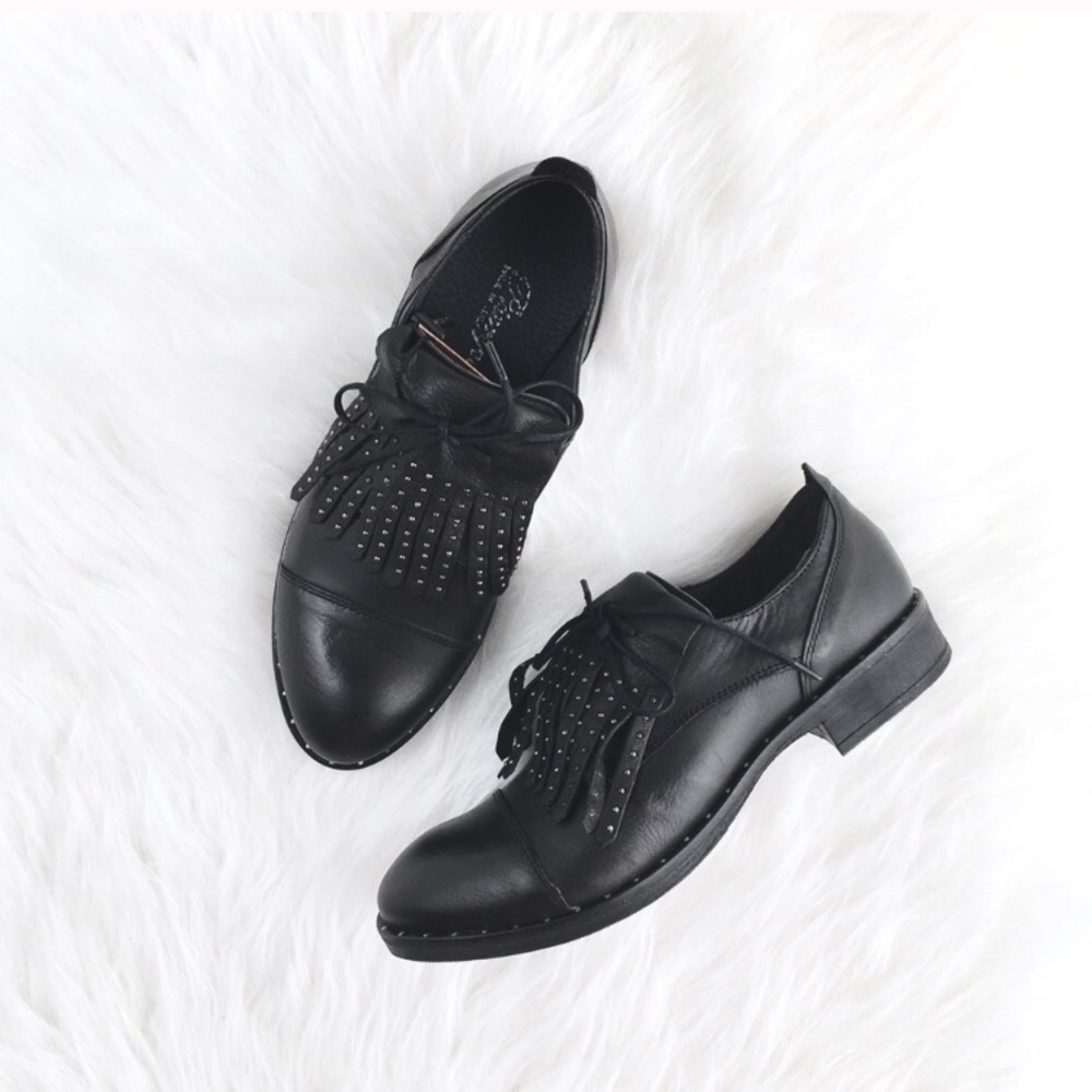 💖BEAUTIFUL PIAMPIANI STUDDED FRINGE LOAFERS